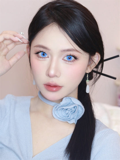 DOYA 蘭亭集序系列 晴山藍  Cosplay Con日拋一盒10片/2片試片裝