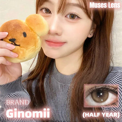Ginomii Miuyou Bronw 纳米珍珠棕 半年抛