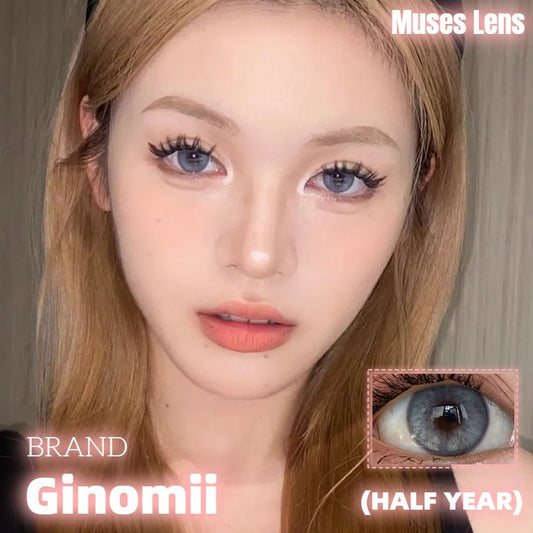 Ginomii Blue AOV狼灰 半年抛