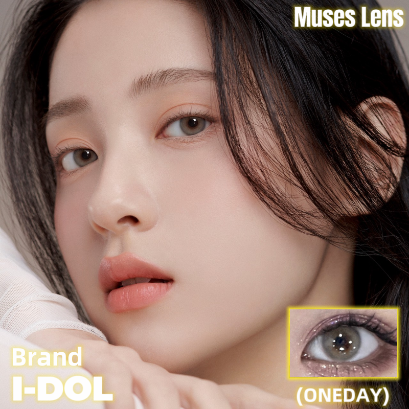 I-DOL Mineral Gray 清透灰 日拋隱形眼鏡 (1盒10片)