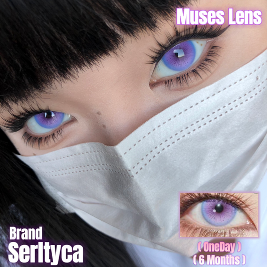 SERLTYCA 紫藤花妖紫 半年拋/日拋1盒6片