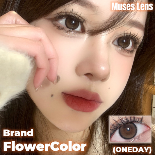 FlowerColor 斑比鹿 日拋10片/1盒