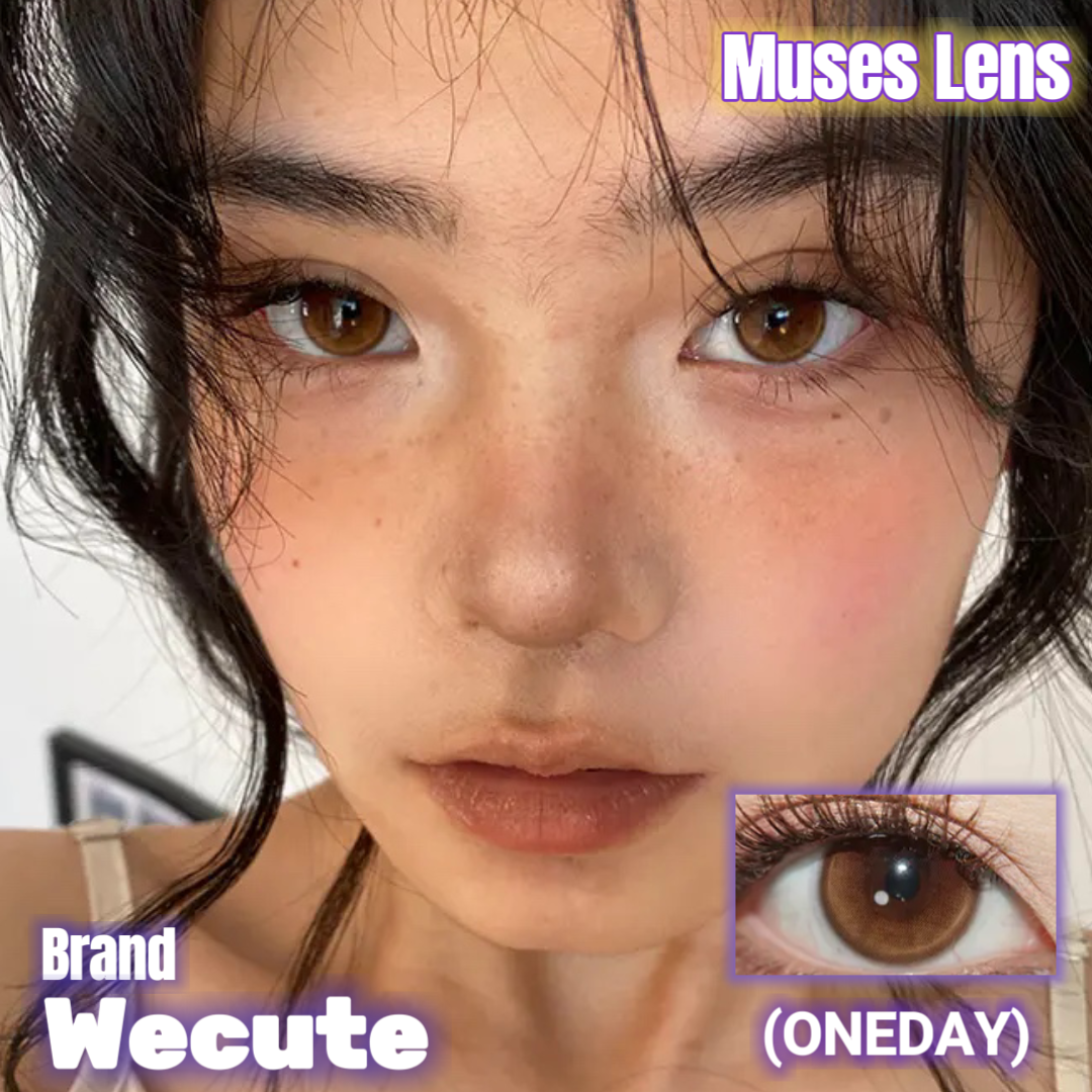 Wecute 暮色棕 日拋10片/1盒