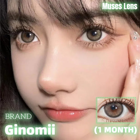 Ginomii Hanna Brown帕尼尼 月抛