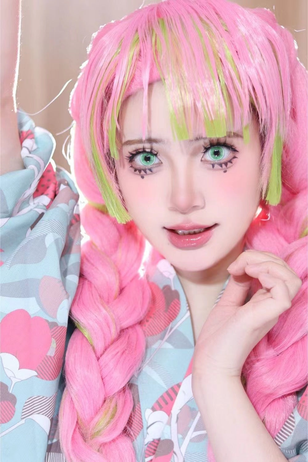 DOYA 鬼滅系列 鬼滅綠 Cos月拋 Cosplay Con一副