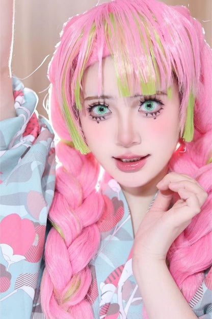 DOYA 鬼滅系列 鬼滅綠 Cos月拋 Cosplay Con一副