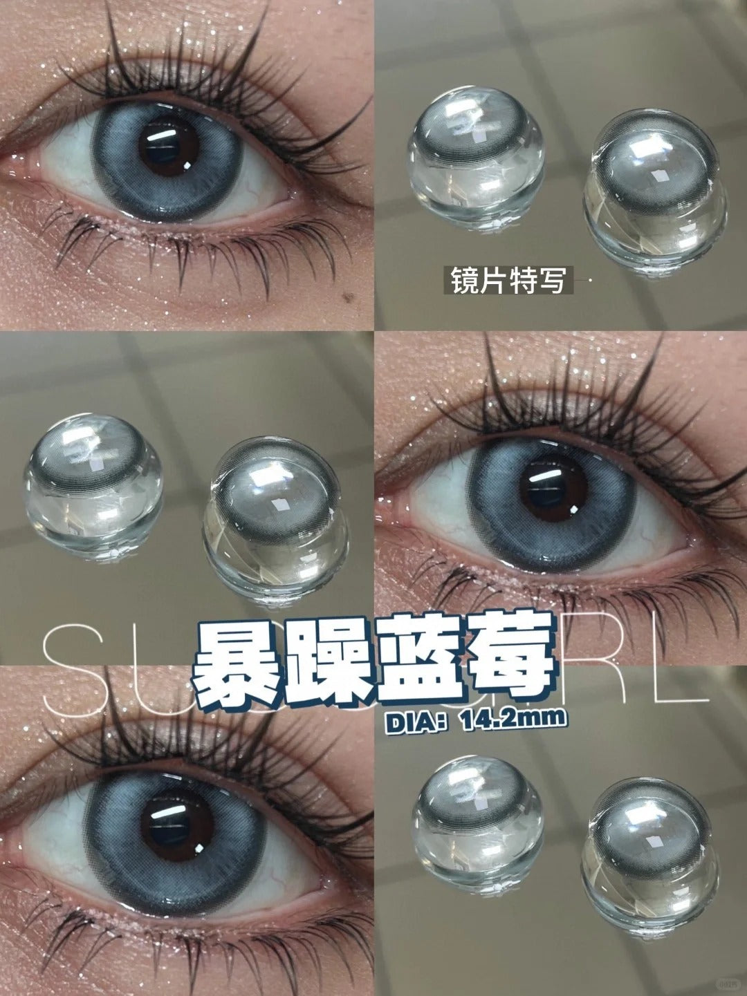 Susugirl 暴躁藍莓 日拋10片/1盒