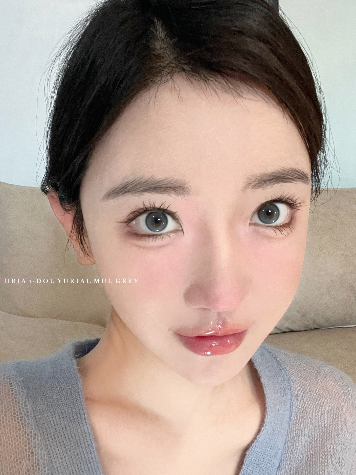 I-DOL – 玻璃珠系列 水光藍灰 年拋