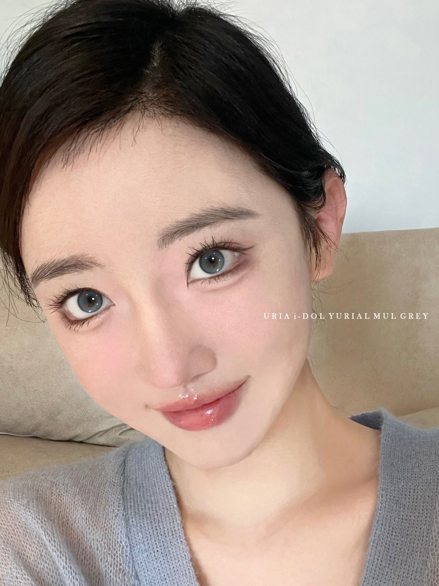 I-DOL – 玻璃珠系列 水光藍灰 年拋